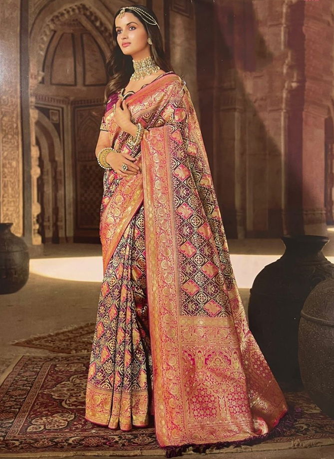 Vrindavan Vol 25 Royal New Latest Designer Ethnic Wear Silk Saree Collection